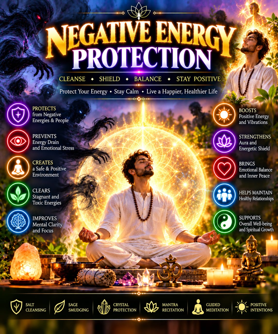 Protection from Negative Energy